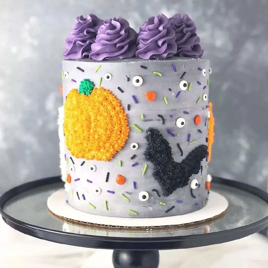 40款万圣节甜品蛋糕装饰,玩出不一样的高调