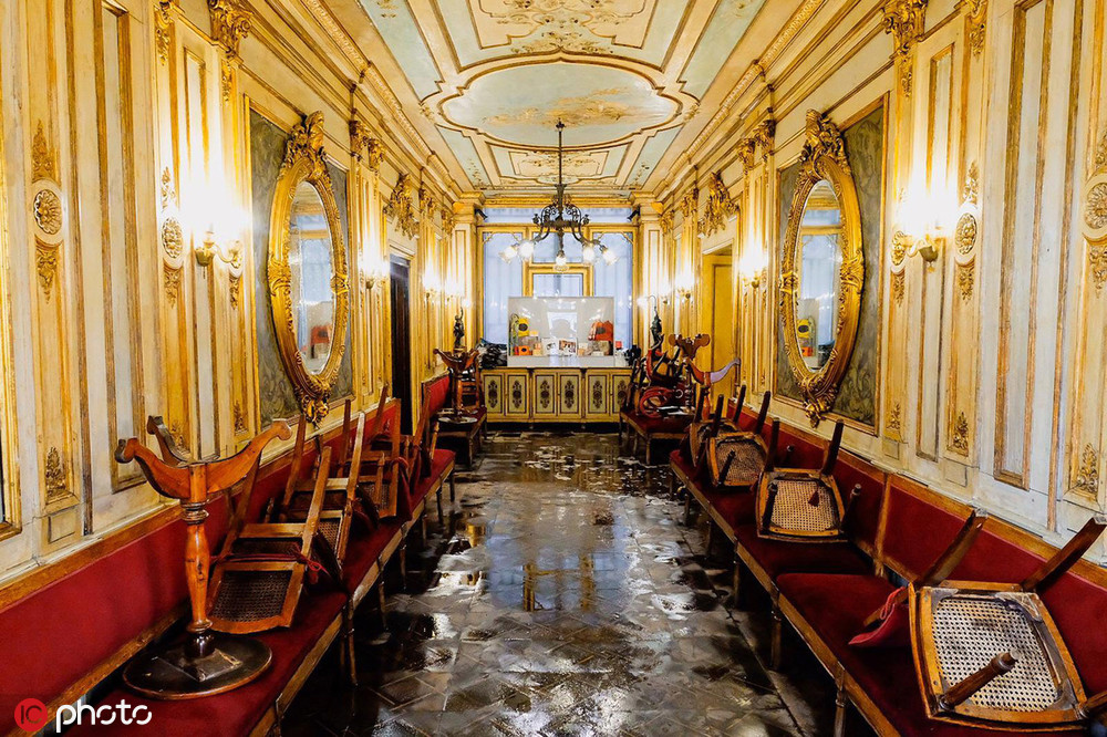 大半个威尼斯城被淹02圣马可大教堂遭洪水倒灌