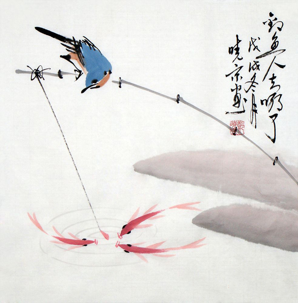 精致装饰花鸟画 彰显艺术品味 别样精致的写意画不会让您失望__凤凰网