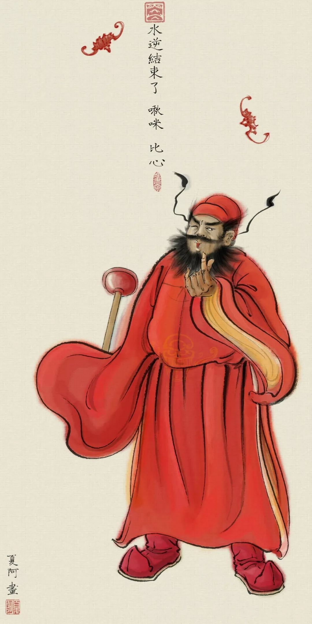 看完面红耳赤!“网黄”画家夏阿的chun宫图,也太……__凤凰网