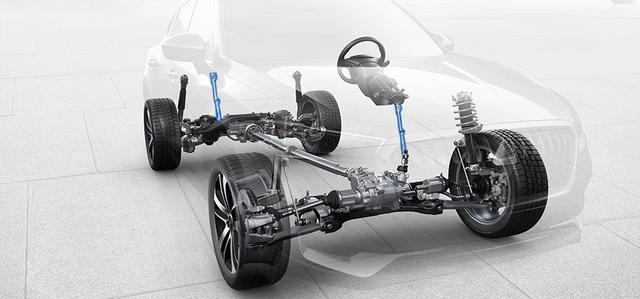 &middot;转向柱溃缩设计,转向柱在发生碰撞时上下部分会自动脱落,避免