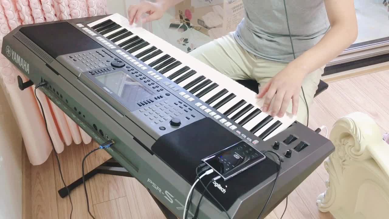 电子琴版音乐千千阙歌实在太经典了都听过