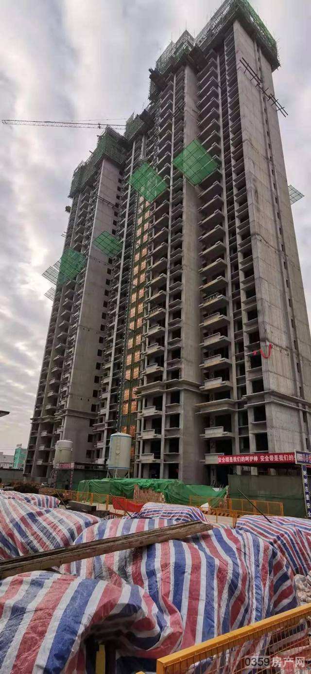 运城北区西建天茂上郡11月份最新工程进度播报