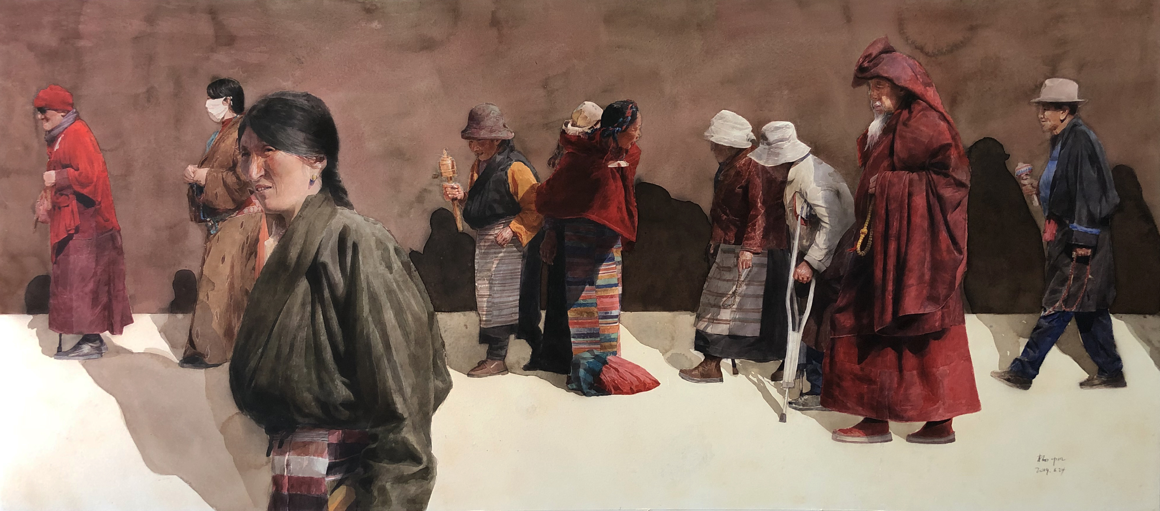 【水彩画中的天上人间 】杨帆水彩画作品选