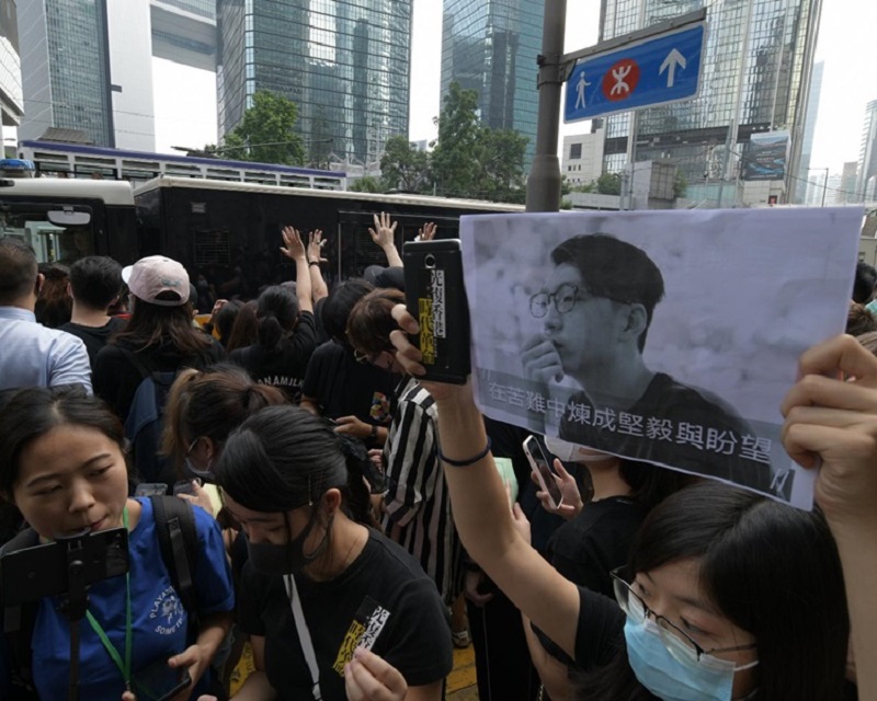 【旺暴案】梁天琦放弃定罪上诉 只上诉刑期__凤凰网