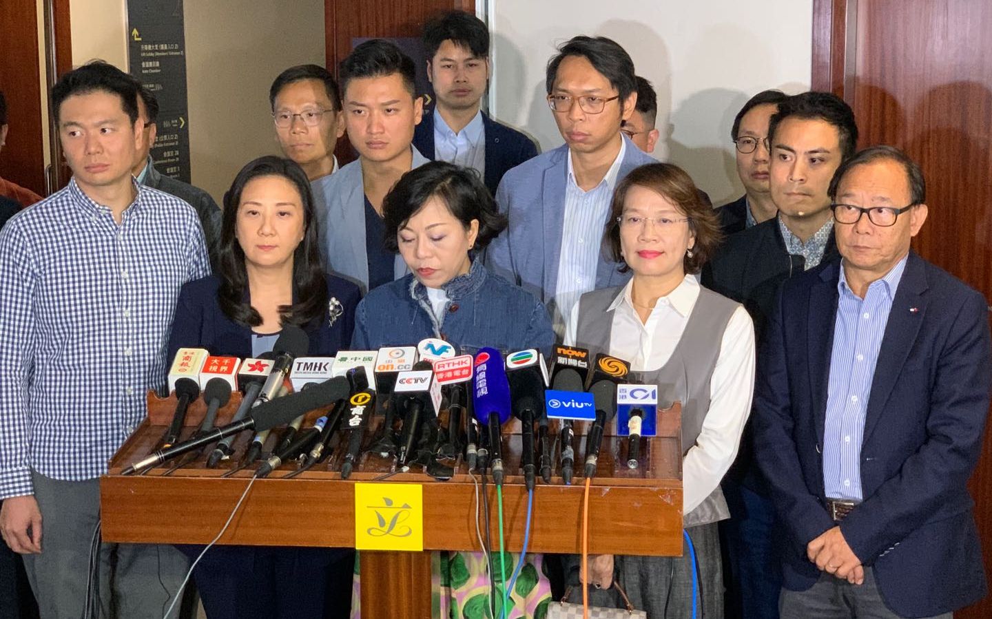 香港建制派议员声明支持政府依法采取一切措施止暴