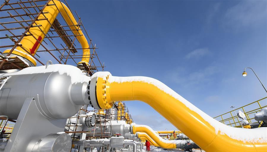 俄罗斯天然气通过中俄东线天然气管道正式进入中国