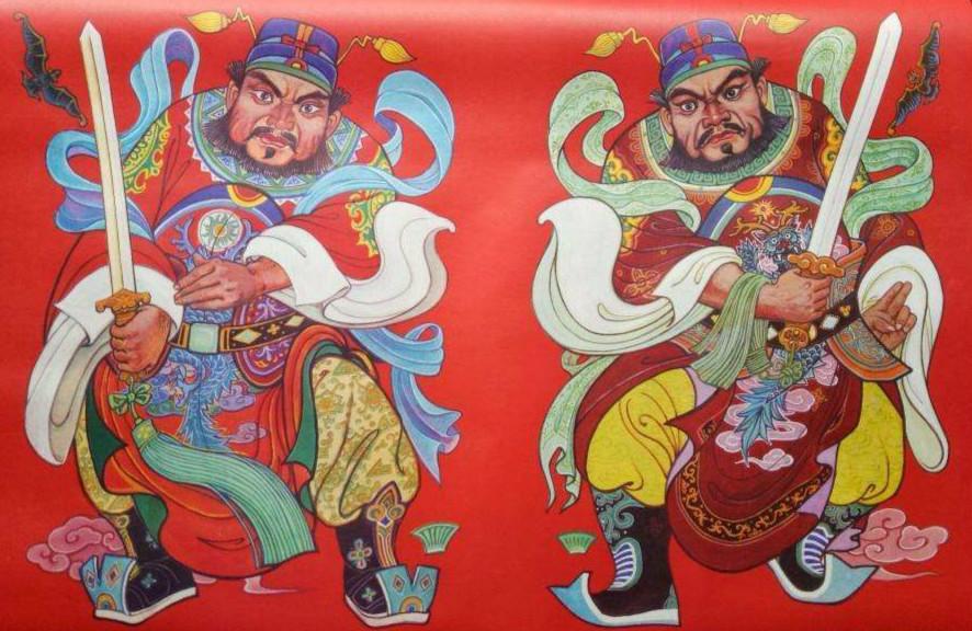 关于门神的来历,历史演变,常见门神是哪些?__凤凰网