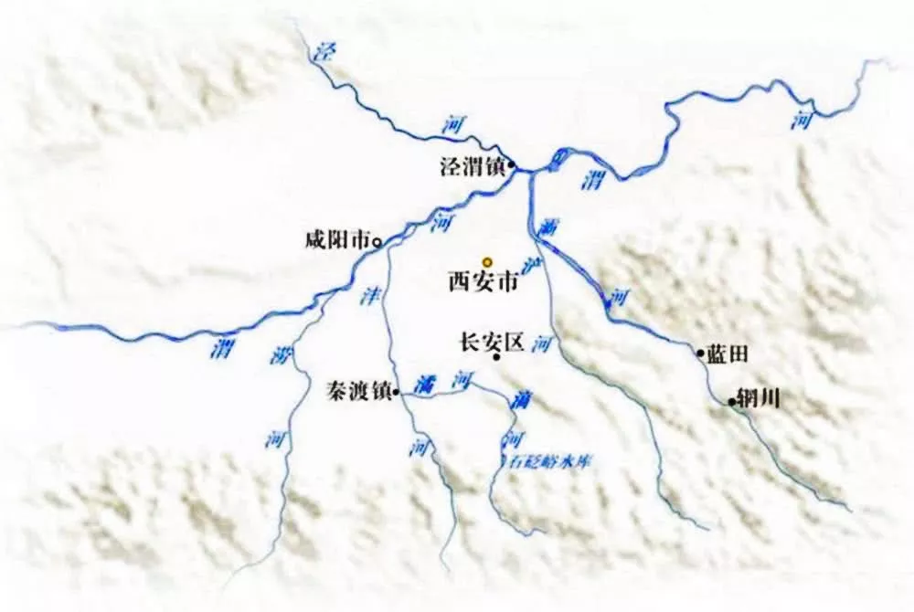 灞河地图图片