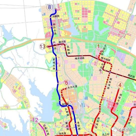 肥东11号地铁规划图图片