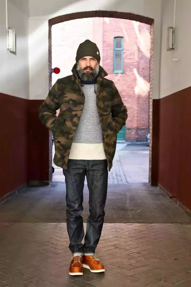 男士红翼red wing日常如何穿搭?