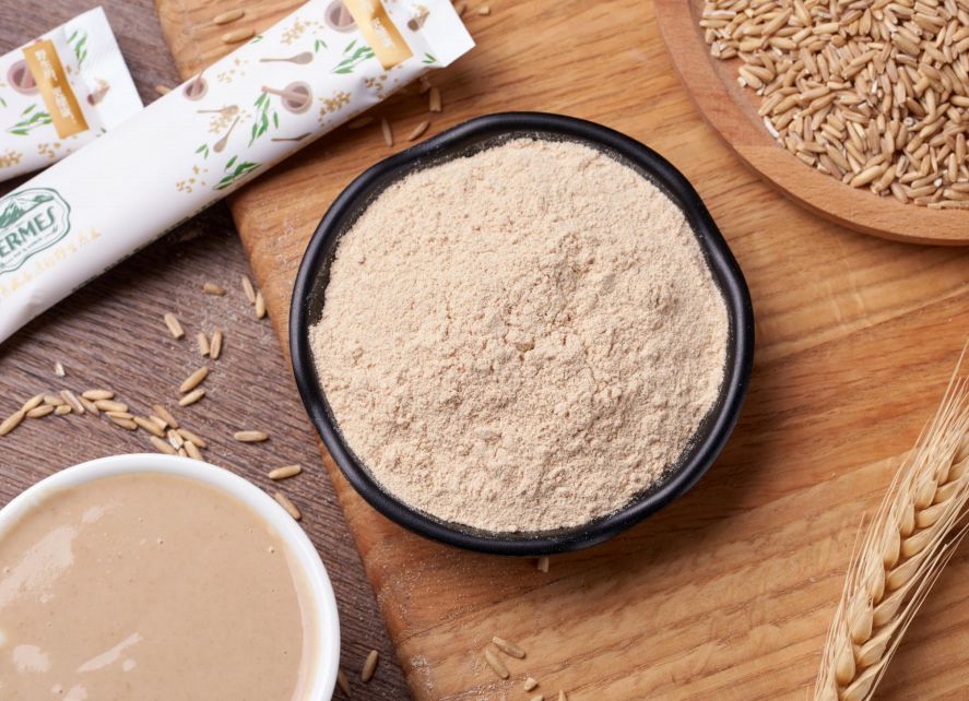 来自青藏高原的野生燕麦粉低热量高营养谷香浓郁顺滑细腻