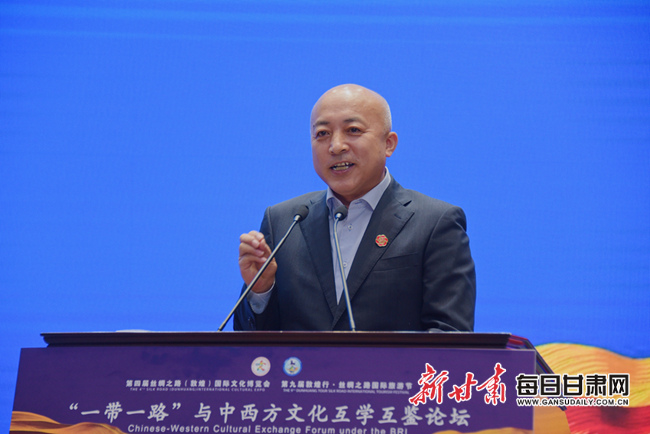 王旭东开放共享研究挖掘敦煌学故宫学世界意义