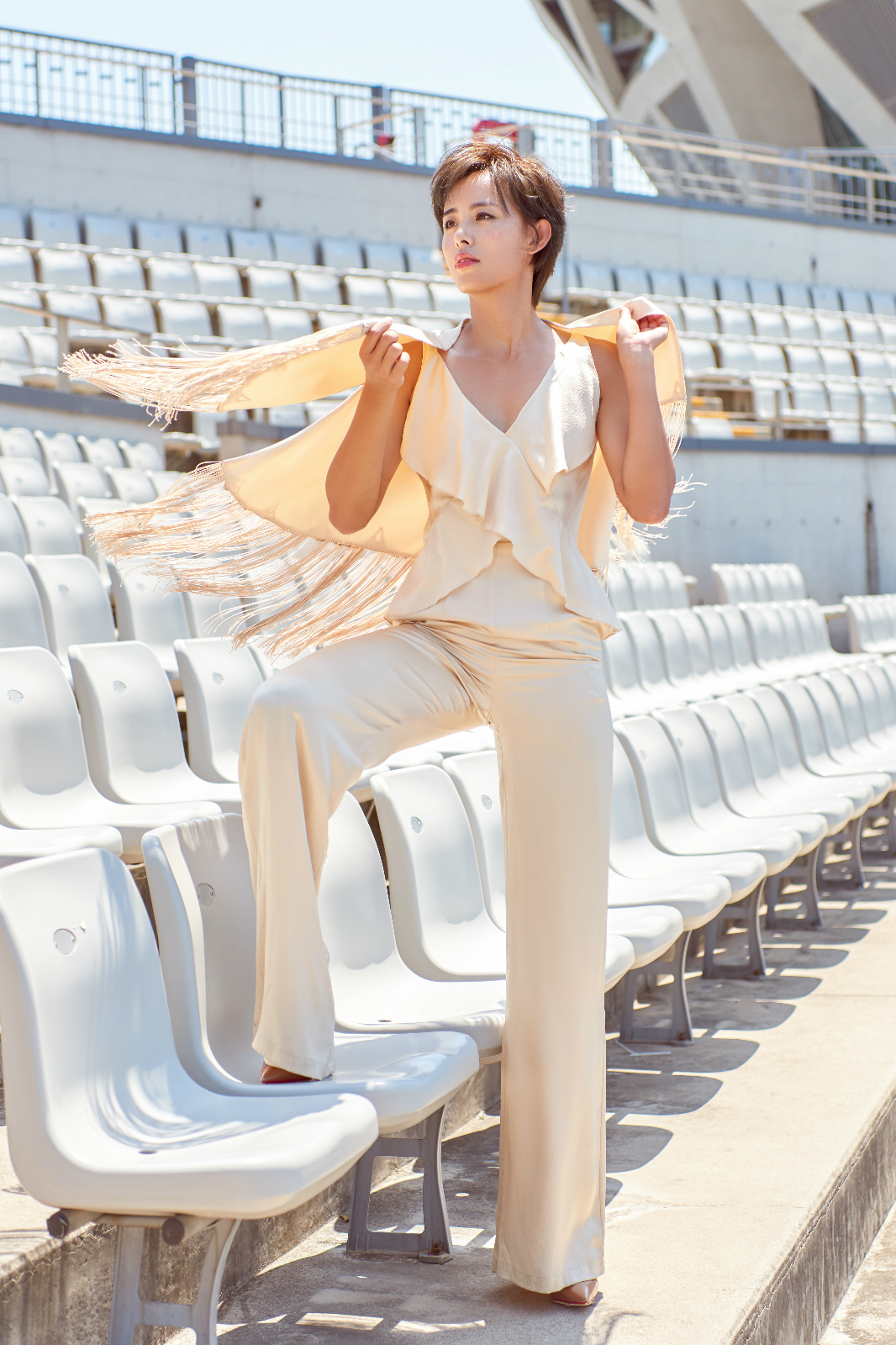 王蔷造美网最大冷门,她的这些美照你一定没见过