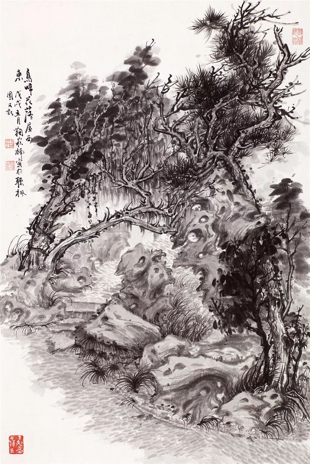 鞠崧楠华彬2019新吴门画派苏州国画院画家系列双个展