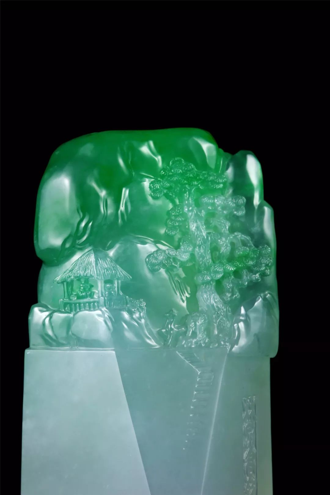 收藏!张炳光解读玉中山水,一寸一乾坤