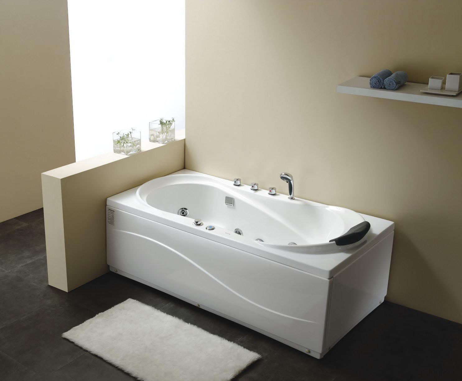 一体成型浴缸,生活中的点滴,享受此刻不再将就.