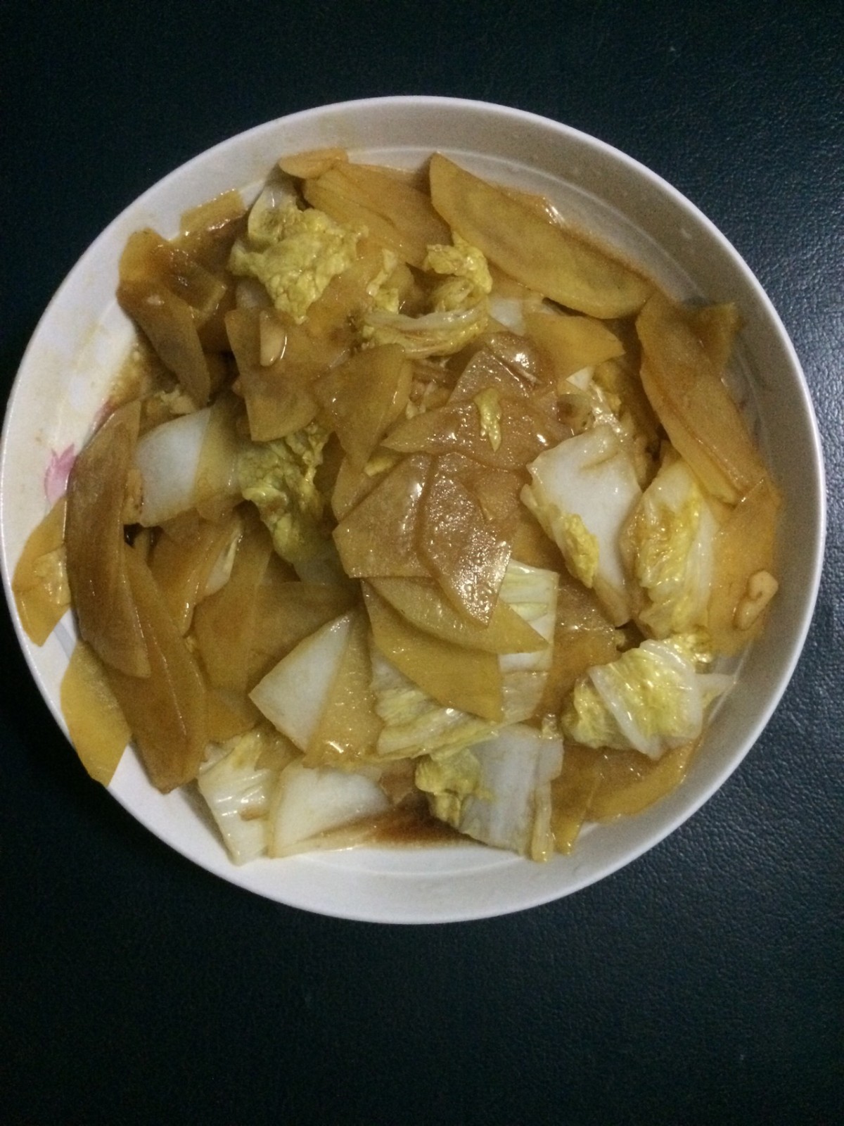 炒菜好不好吃配菜很关键一道白菜炒土豆新炒法