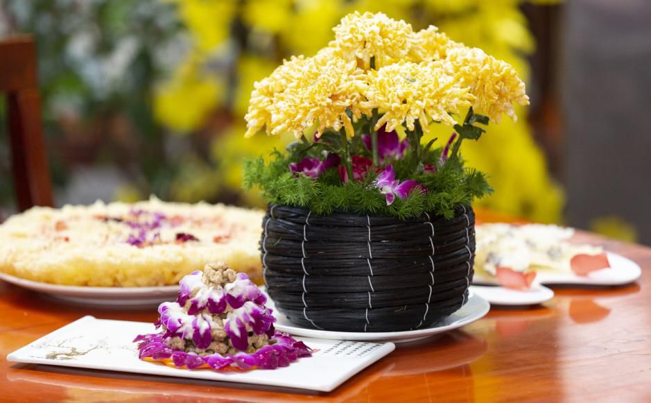 鲜花还能做一桌盛宴?到云南来马上安排