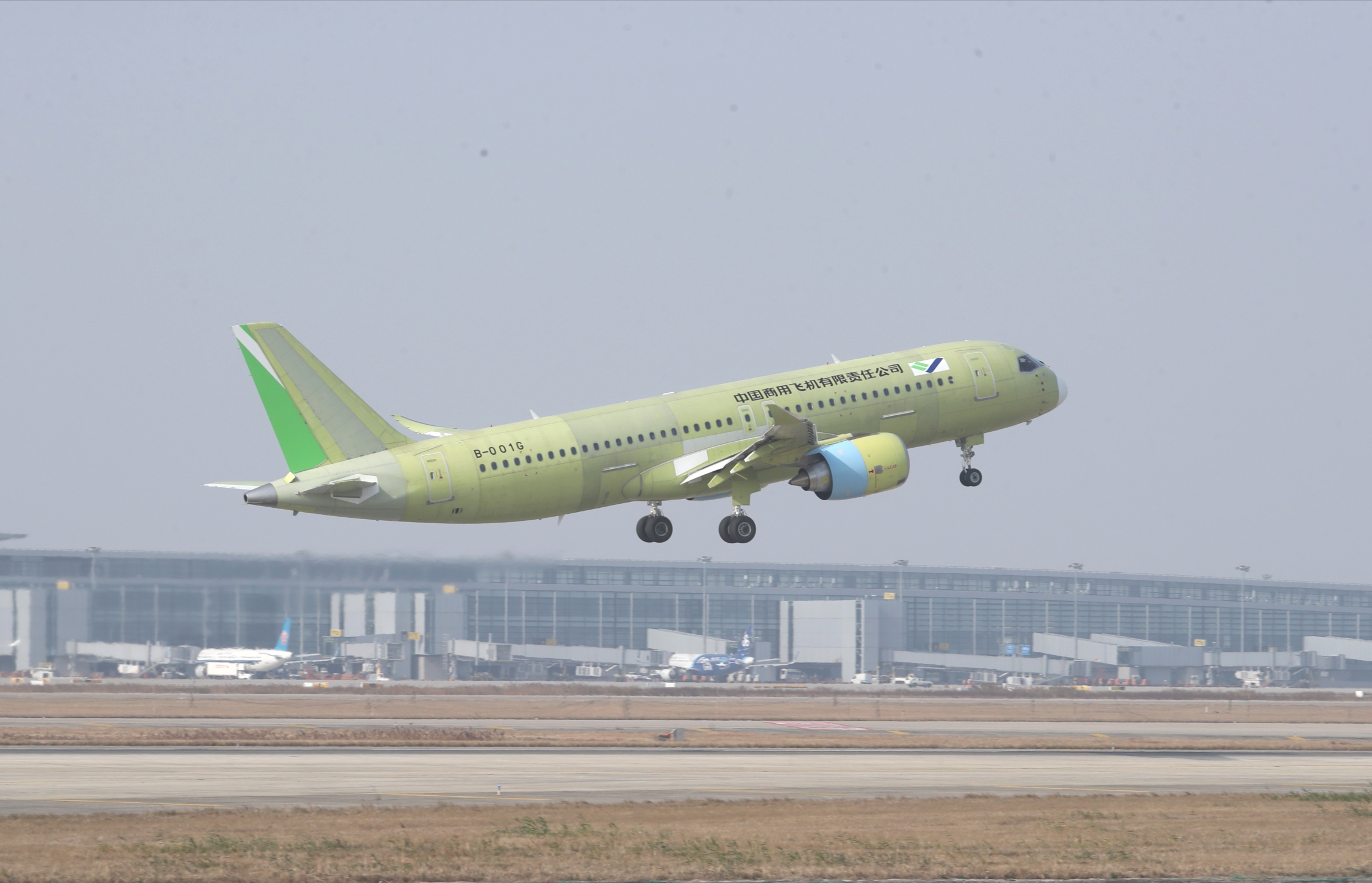 c919最後一架試飛飛機今日首飛,正式進入