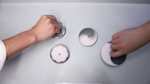 不仅在倒流似乎还在悬浮着往上走其实,是「频闪灯」在作怪闪烁时,灯亮