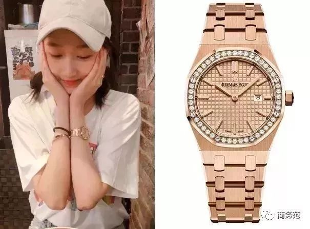 关晓彤自拍戴40万爱彼抢镜女人晒表一般有哪些姿势