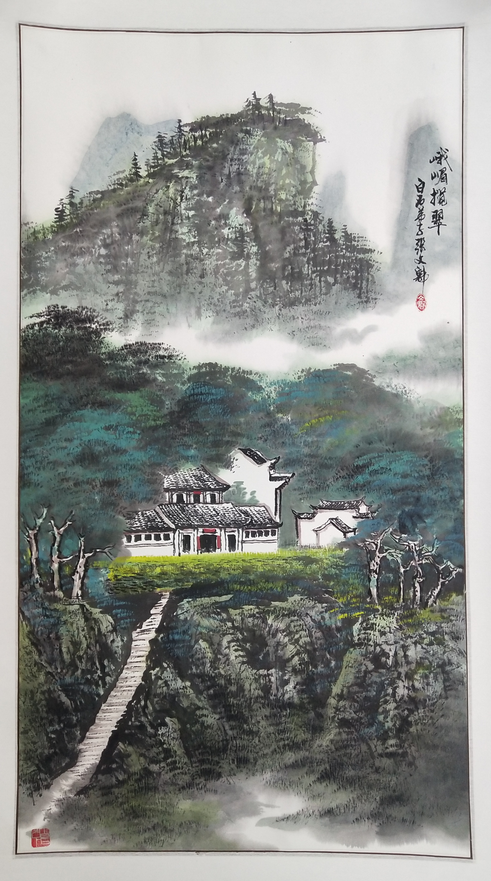 著名画家张文魁先生艺术作品欣赏