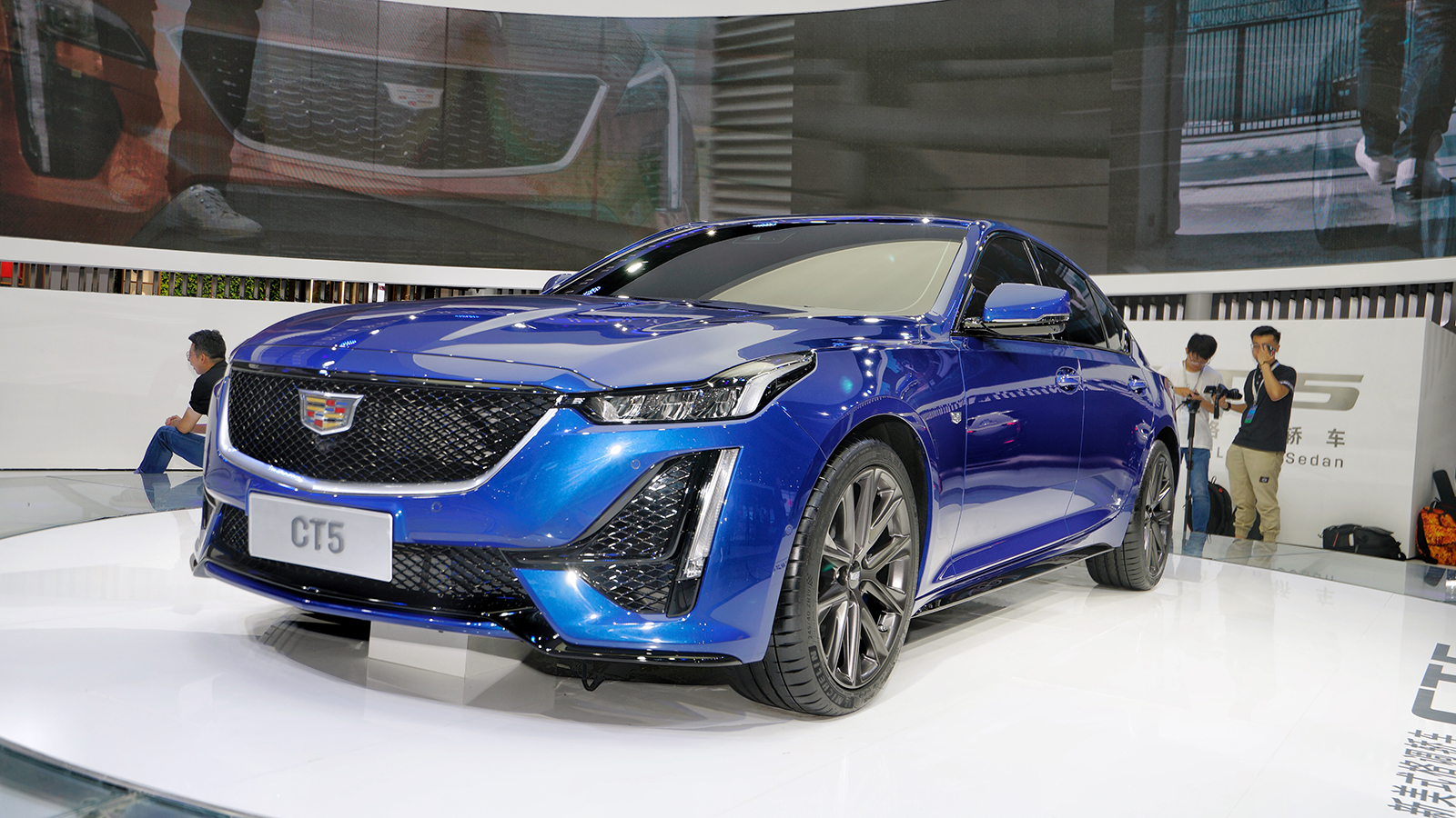 全新凯迪拉克ct5实车真的帅哭了2019成都车展