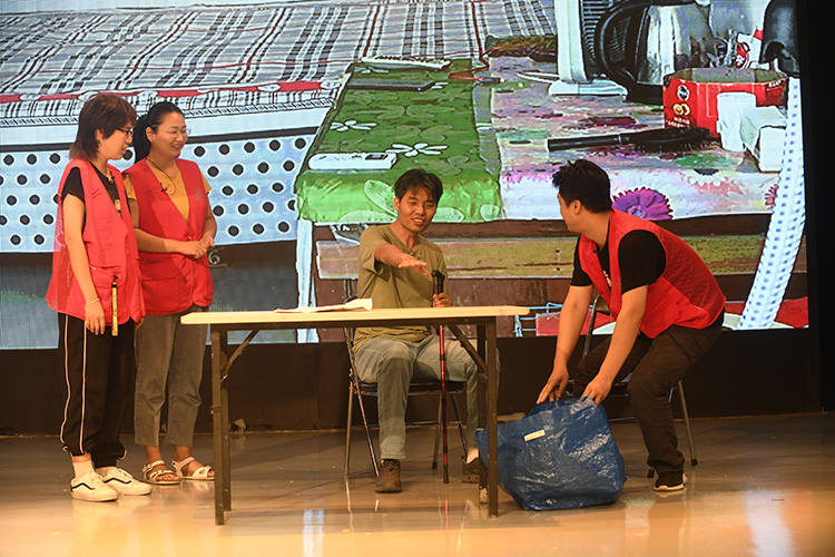 什刹海街道自编情景剧 讲述社区大事小情