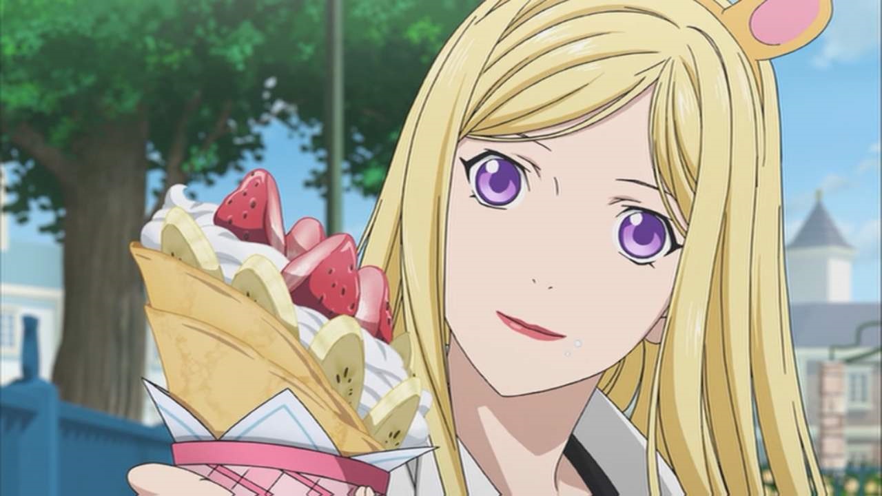 毘沙门是《野良神》中的七福神之一,也是最强的女武神.