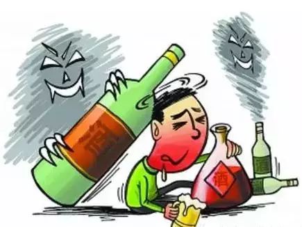 喝酒上脸,不同的颜色代表着不同的意思