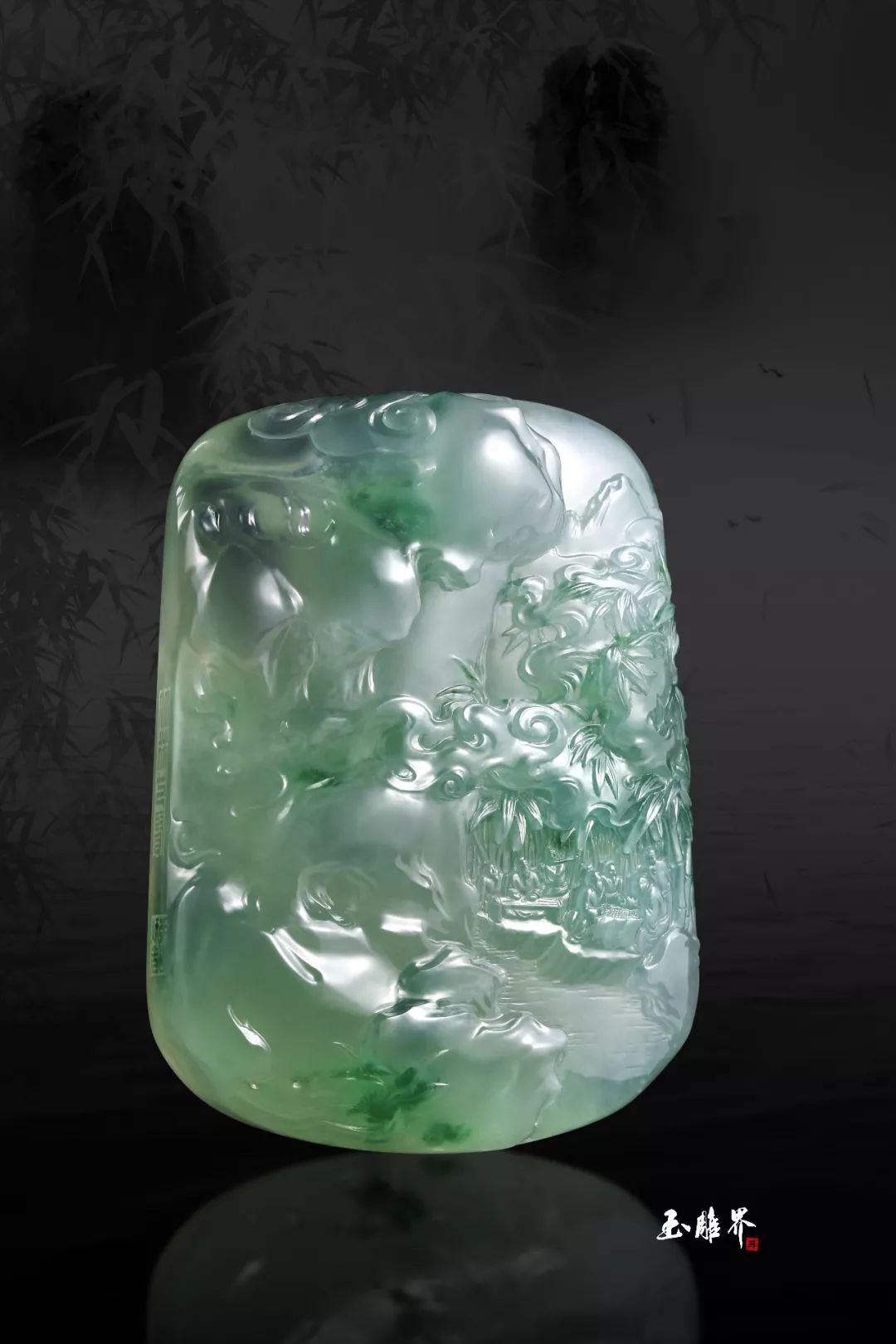 收藏!张炳光解读玉中山水,一寸一乾坤