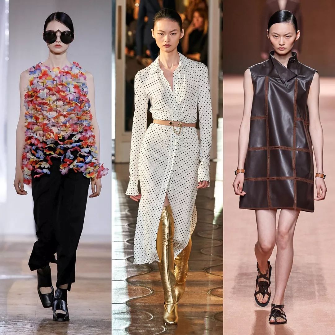 2020春夏时装周超模贺聪暴走28场秀演绎29个look