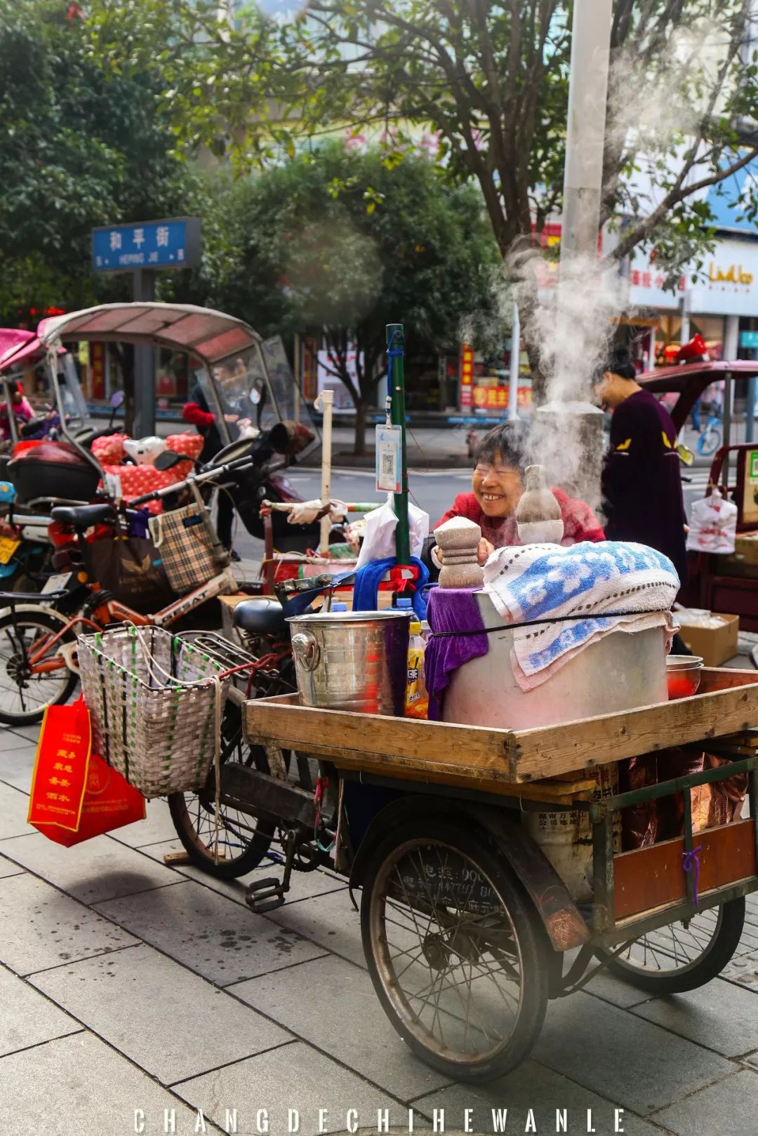 青阳阁菜市场人间烟火味最抚凡人心