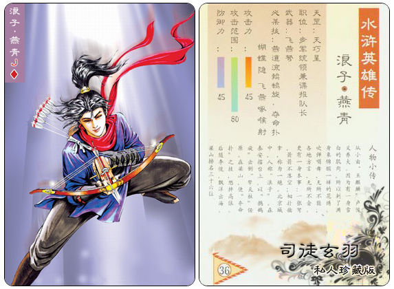 小浣熊童年的记忆第五期:水浒108将36-40珍藏版