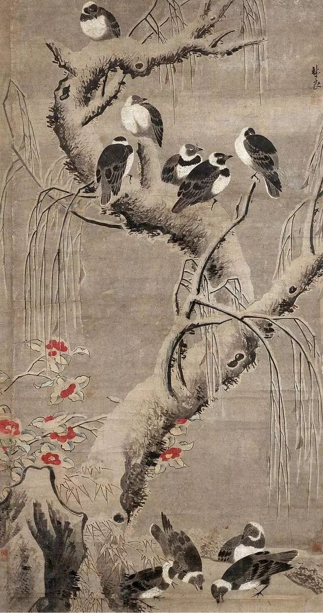 明代著名画家林良花鸟画作品欣赏