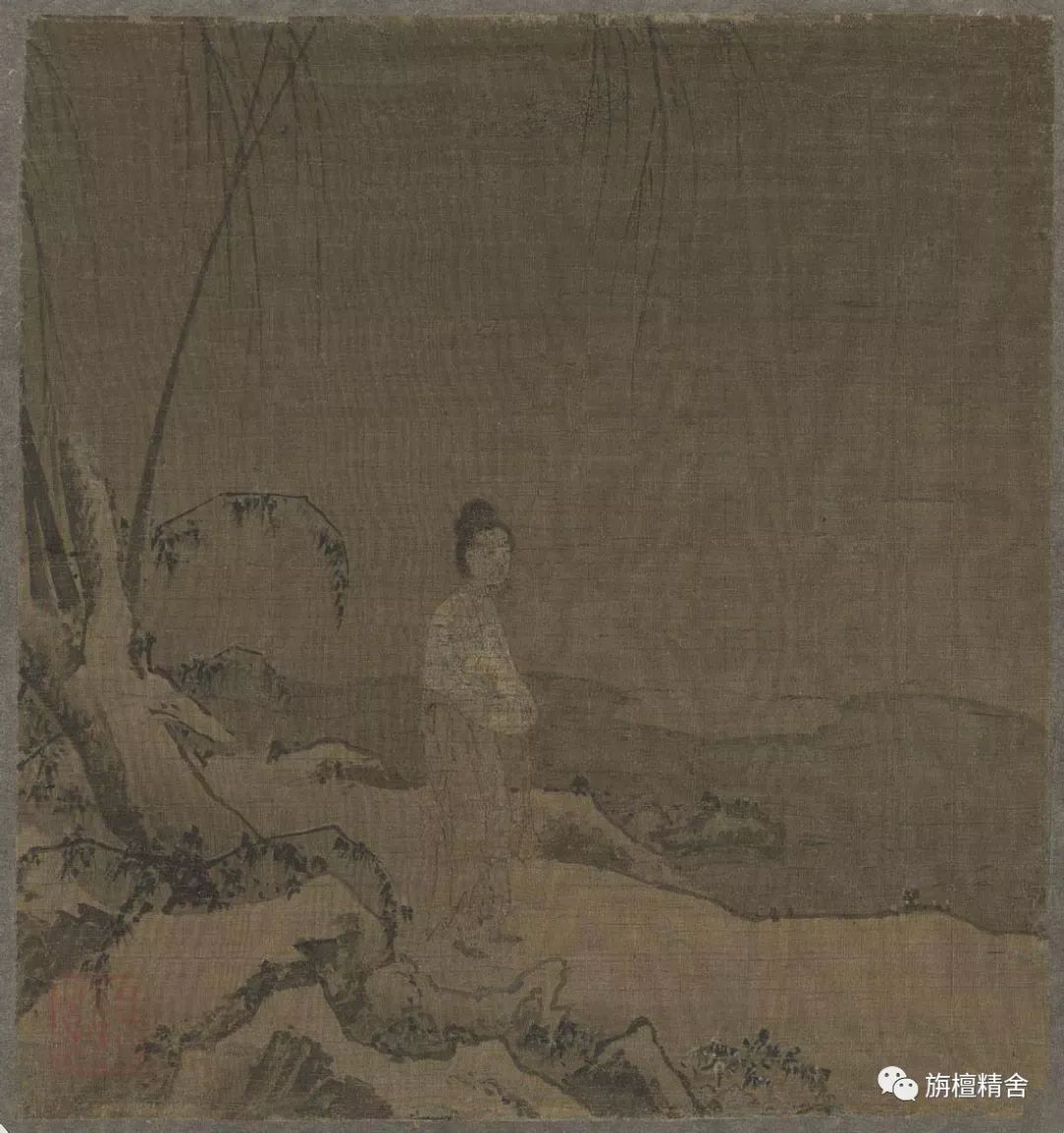 传为李公麟的巨作《丹霞访庞居士》图 ,为你展现史上最为奇特的禅宗一家人__凤凰网