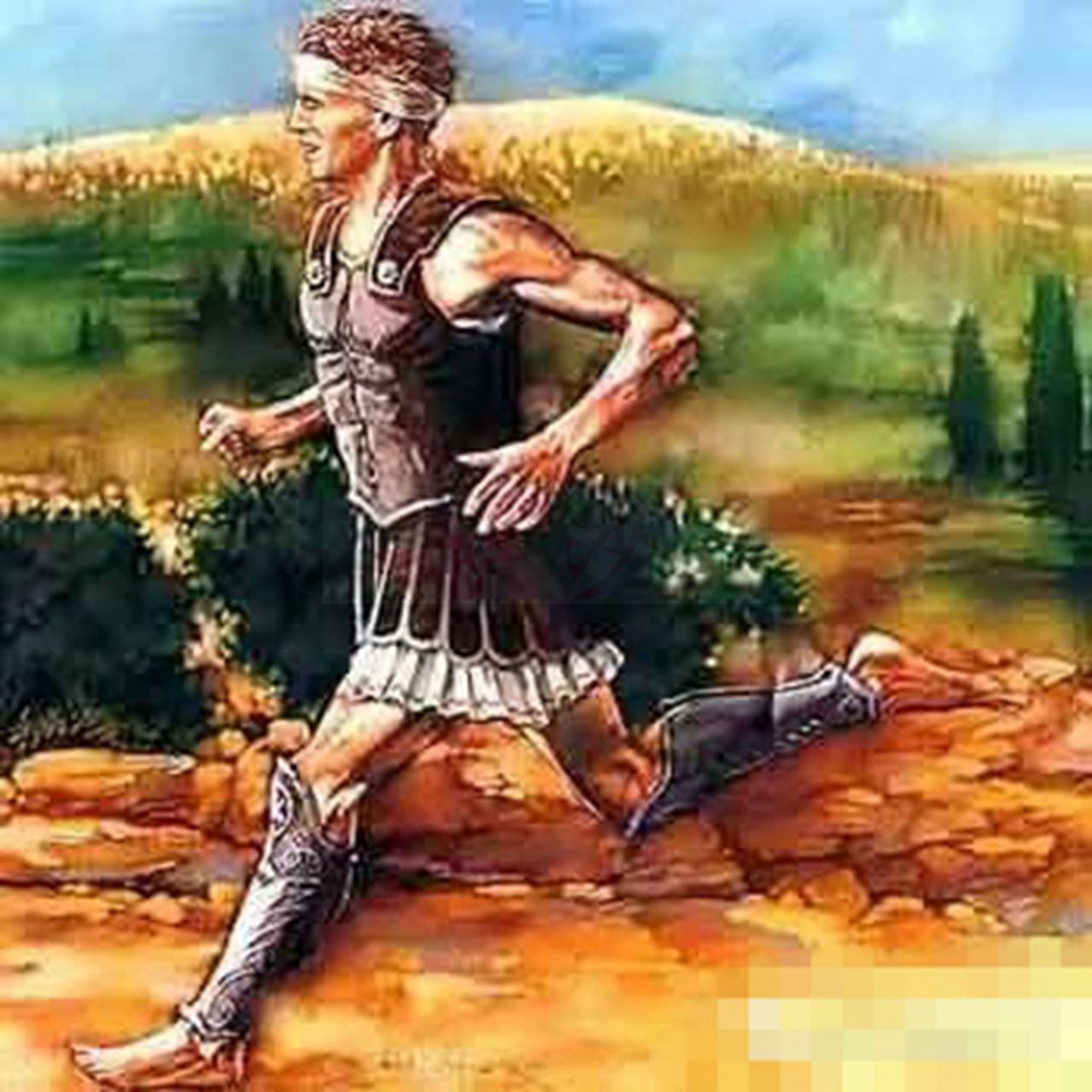 9月12日马拉松战役发生前490年士兵为什么不骑马而是跑到累死