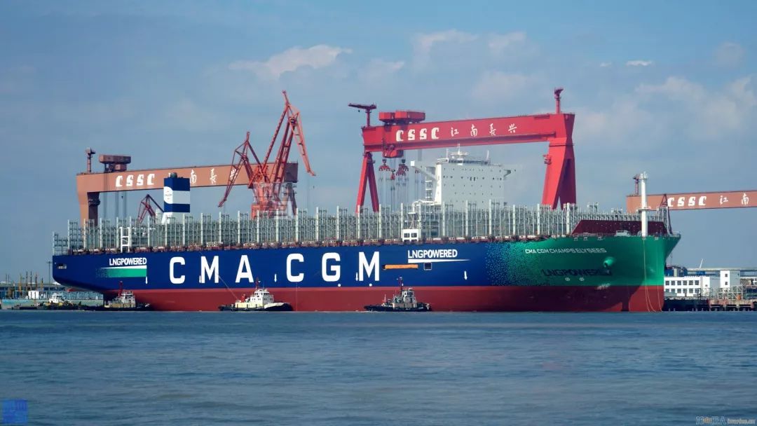 江南造船23000teu 集裝箱船 