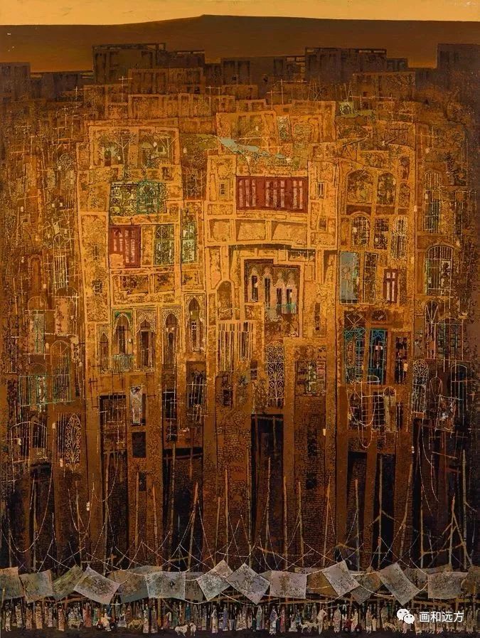 丝路晨光 刘栋 200cm×150cm 油画