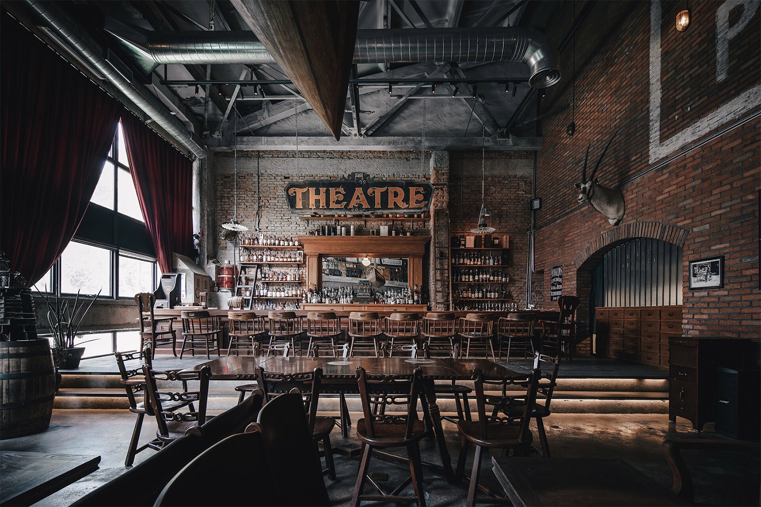 南京bibleclub美式复古风综合性酒吧三厘社