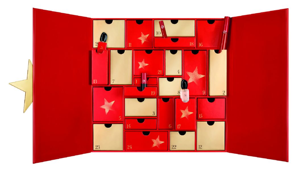 女生能拒绝的倒计时礼盒阿玛尼美妆限量版倒计时礼盒来康康今年圣诞节