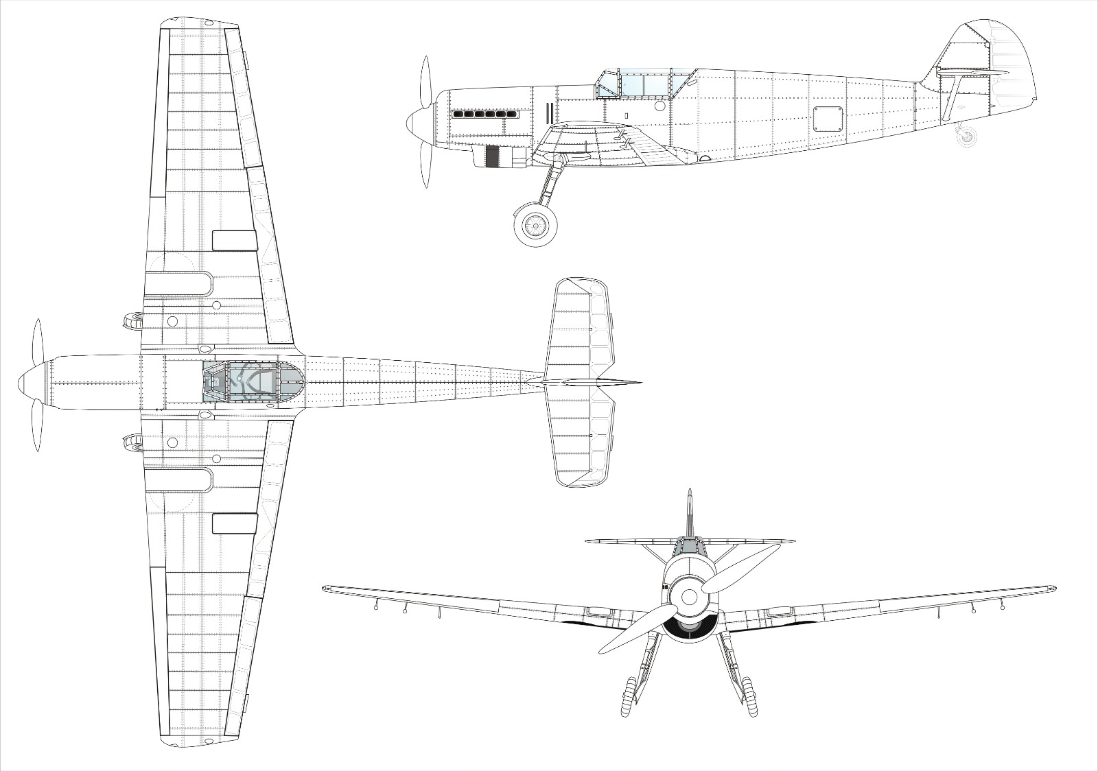 二战德意志帝国航空部长打压下的逆袭bf109新一代战机初长成