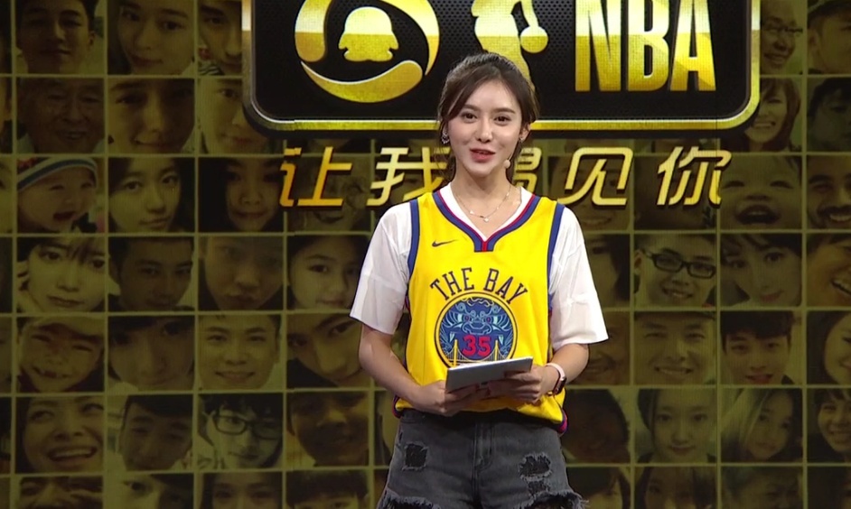 少男杀手nba主持美娜开展校园见面会网友全是男粉太真实了