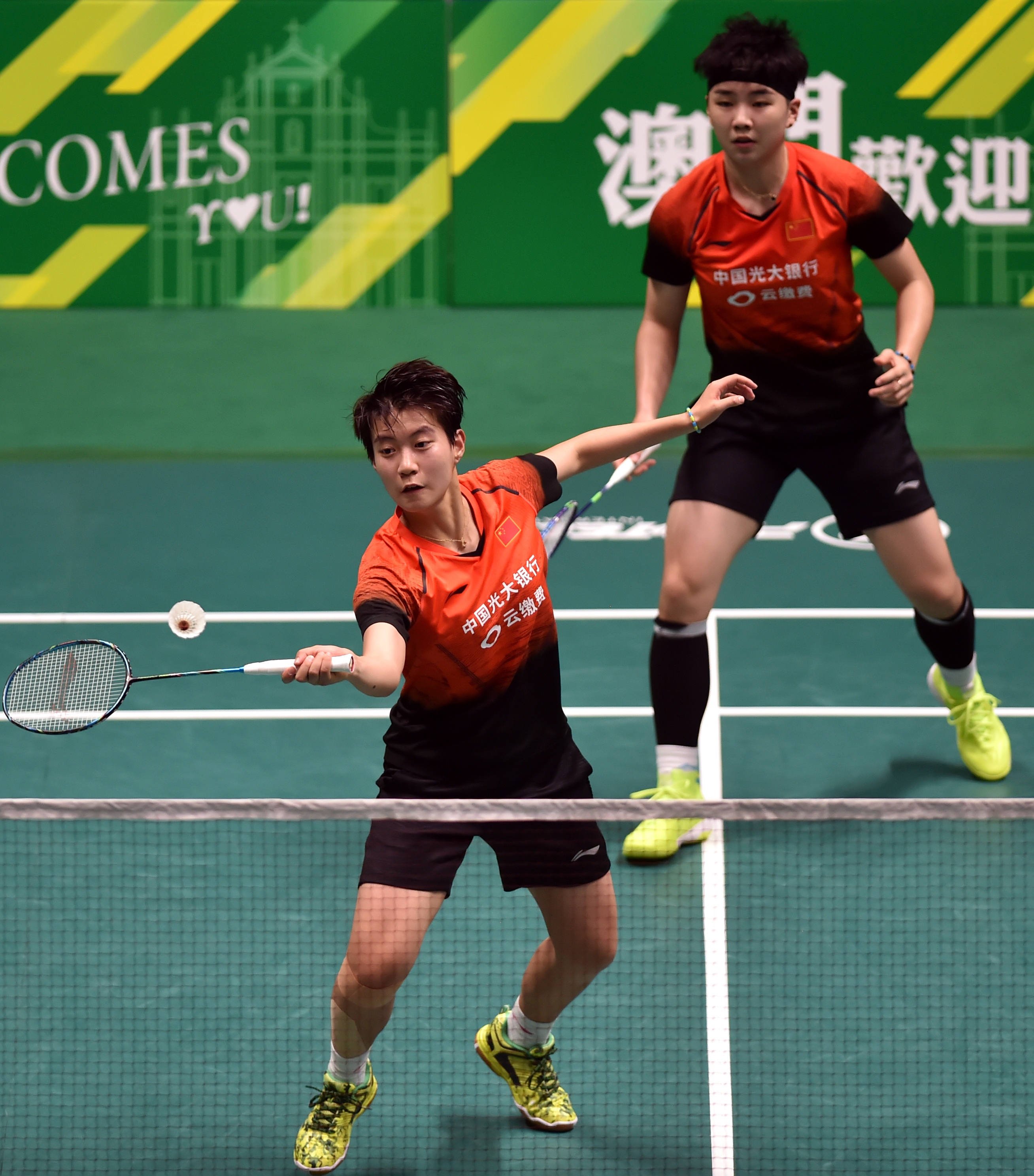 羽毛球——澳门公开赛:中国选手杜玥/李茵晖晋级半决赛