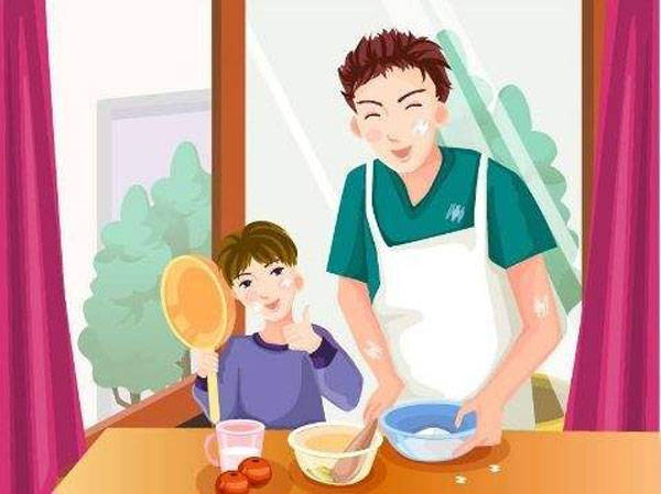 科学研究爸爸做不做家务影响孩子婚姻幸福戳心了
