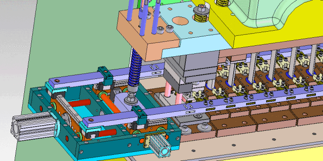 球齿机机构另外还有热心f粉丝为我们提供的机械动态图,简直太美了!10.