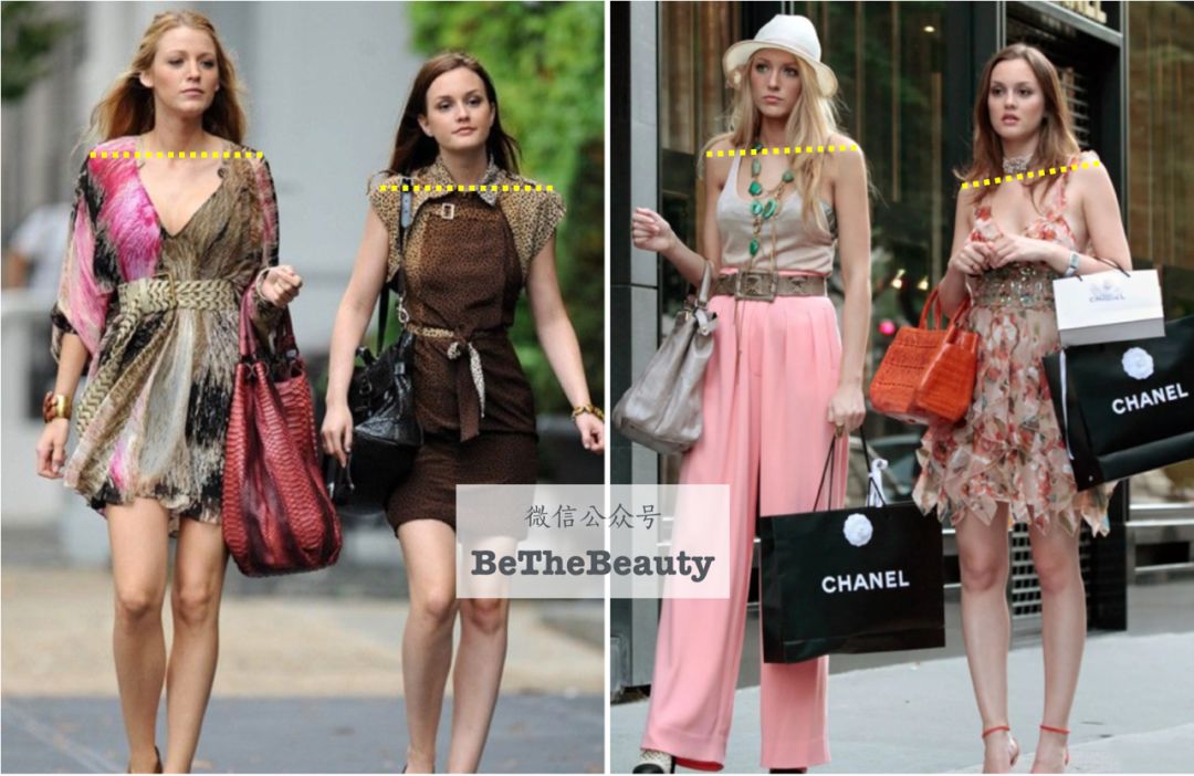 在身高差达9cm的情况下,这俩的 肩膀居然是 差不多宽的,不过blair