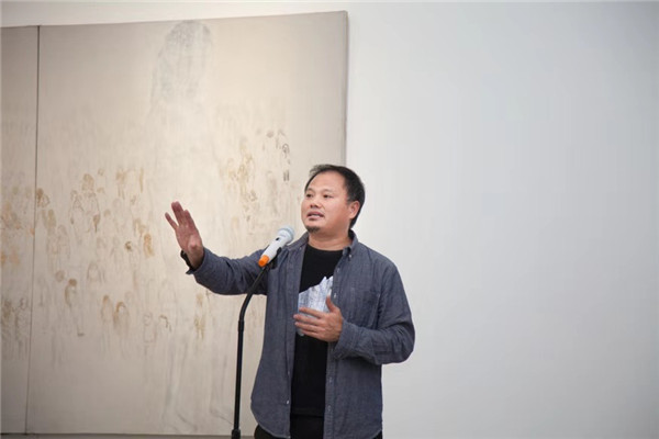 西雨艺术空间同传复调ii反复大于涂抹艺术展开幕