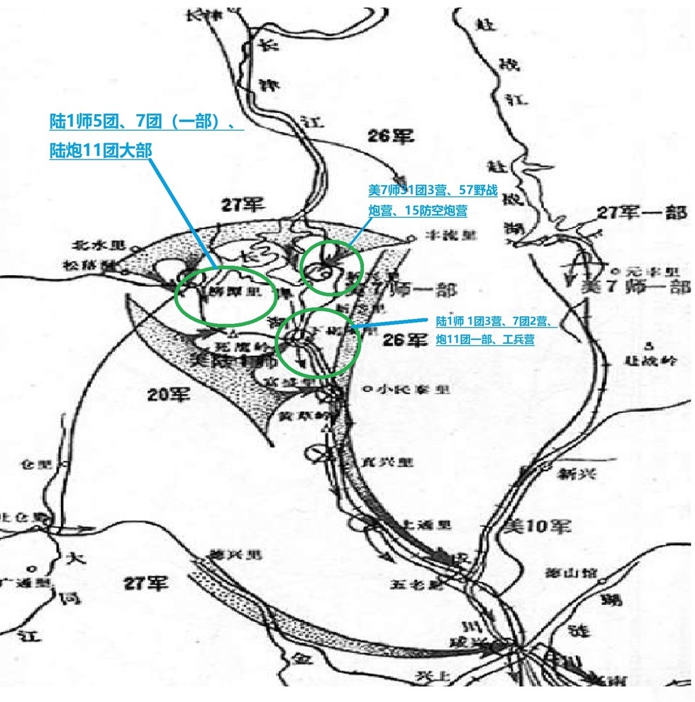 长津湖战役作战地图图片